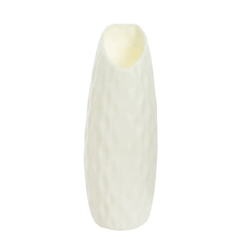 White Plastic Vase Imitation