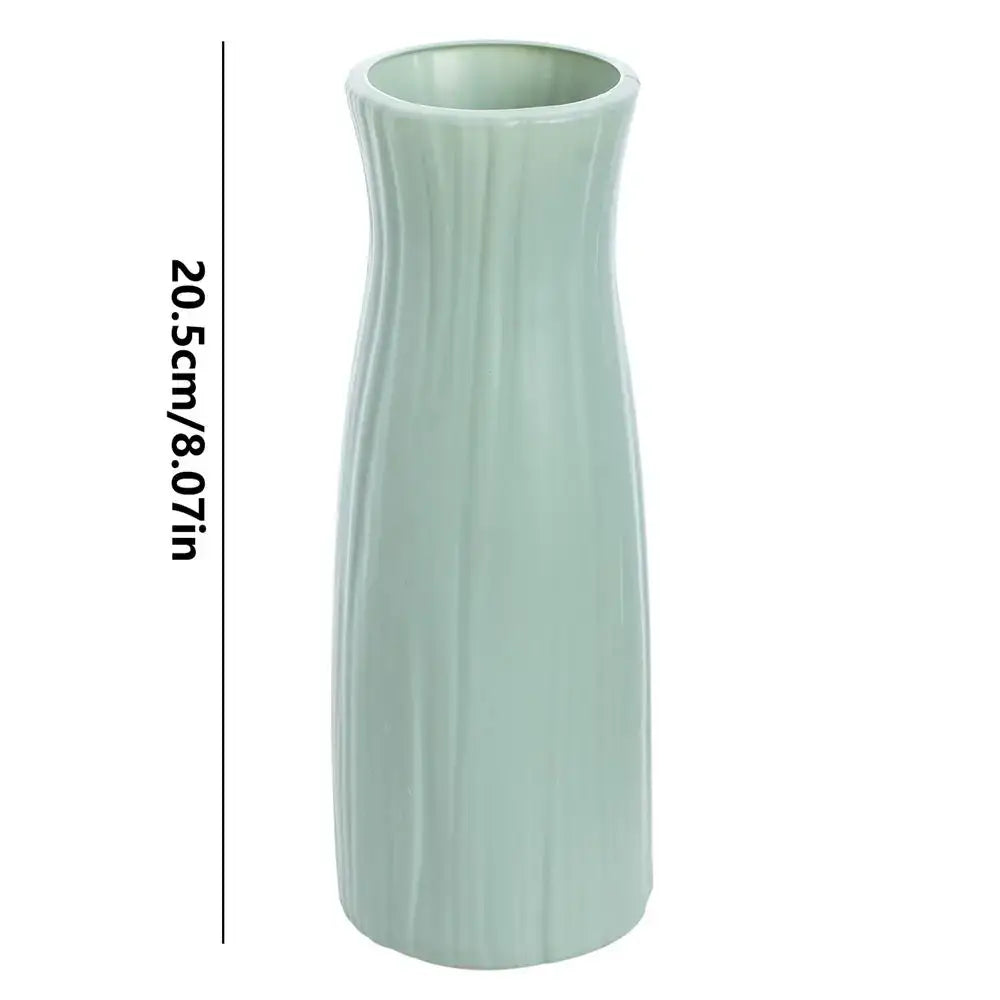 White Plastic Vase Imitation