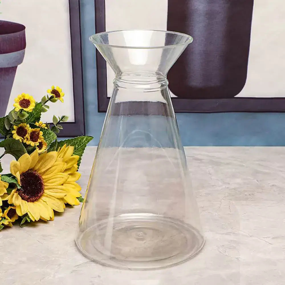 Clear Nordic Plastic Vase