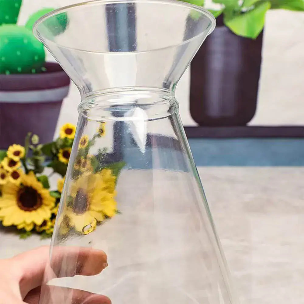 Clear Nordic Plastic Vase