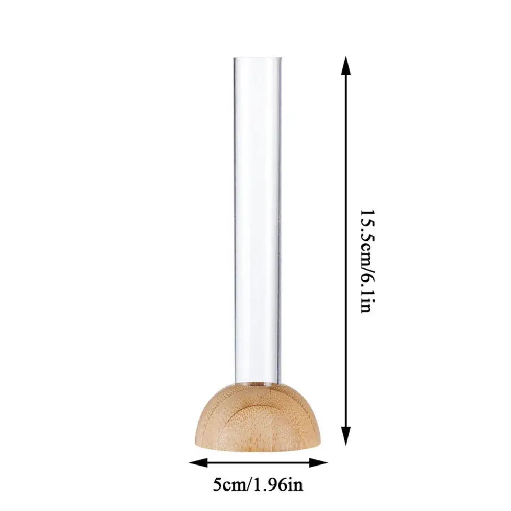Clear Nordic Plastic Vase