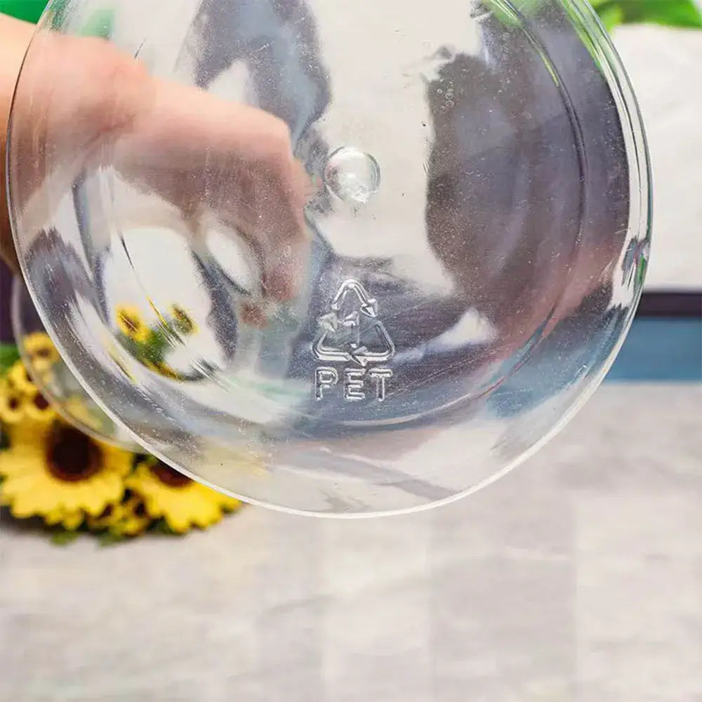 Clear Nordic Plastic Vase