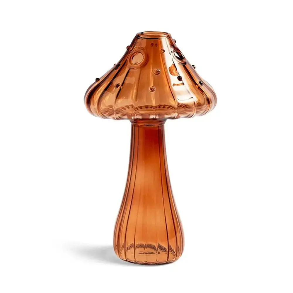 Ribbed Glass Aromatherapy Vase