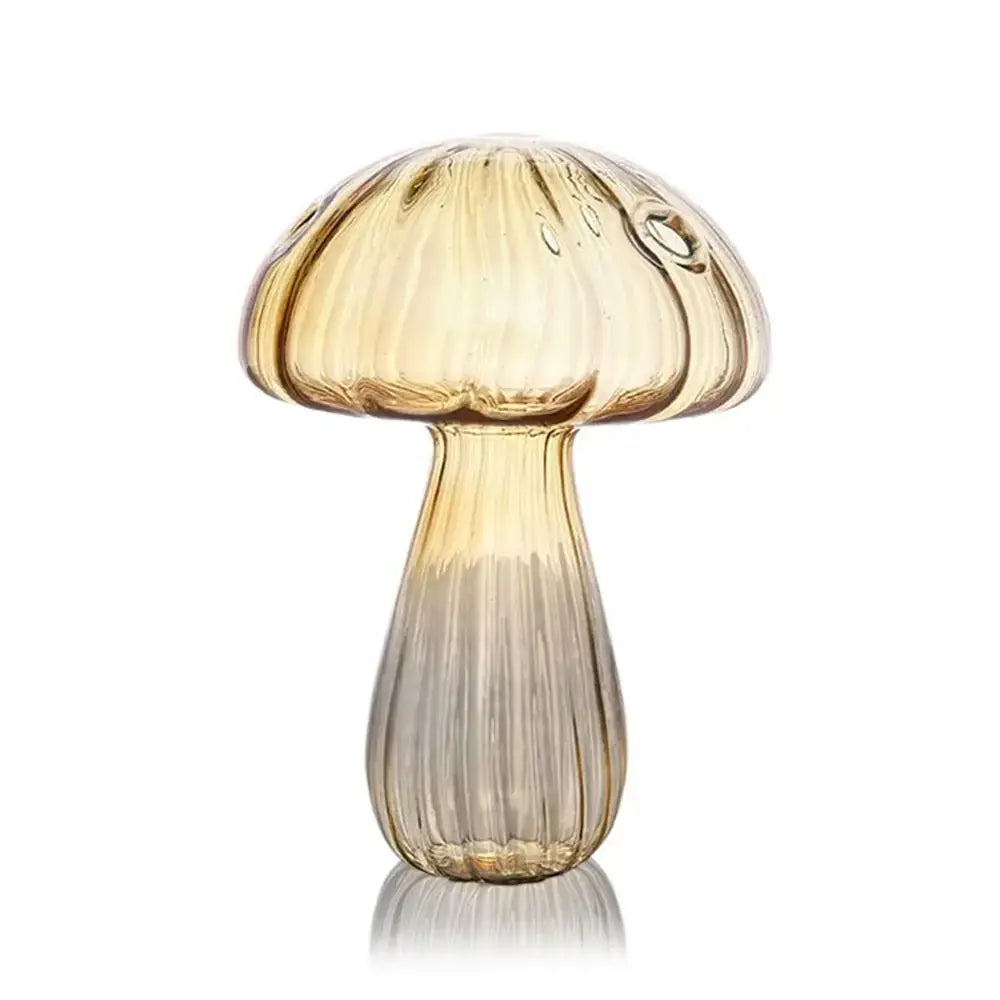 Ribbed Glass Aromatherapy Vase