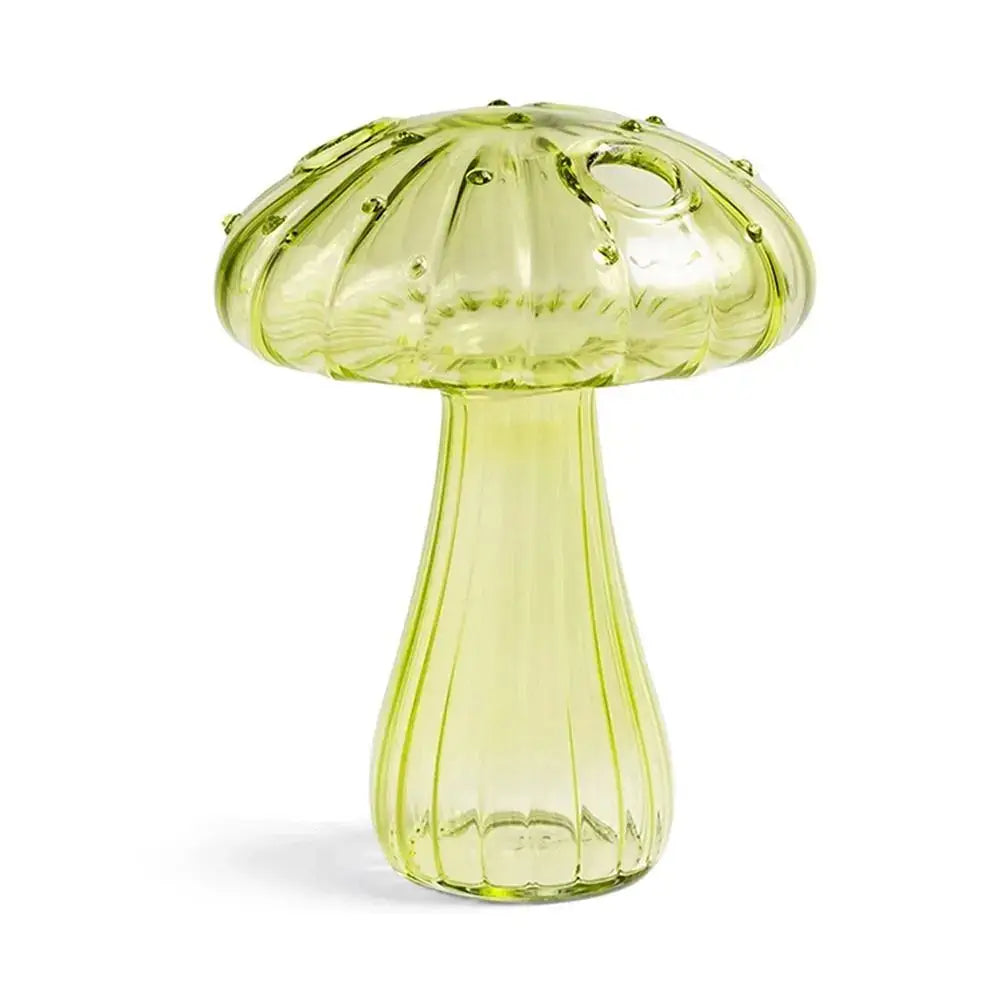 Ribbed Glass Aromatherapy Vase