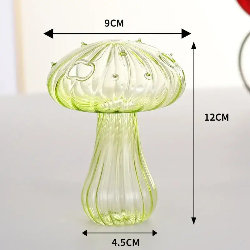 Ribbed Glass Aromatherapy Vase