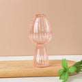 Ribbed Glass Aromatherapy Vase