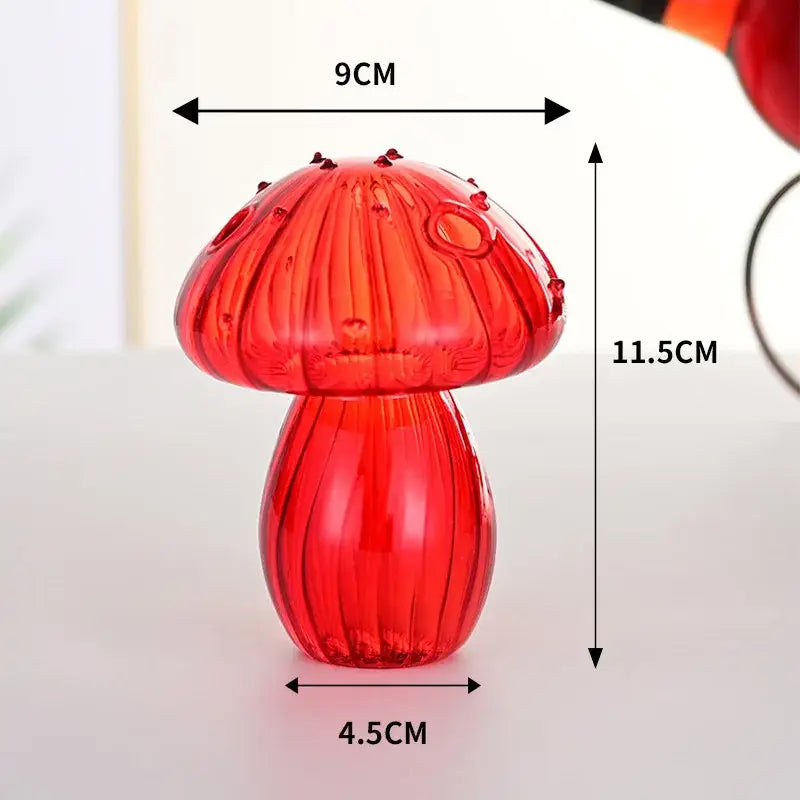 Ribbed Glass Aromatherapy Vase