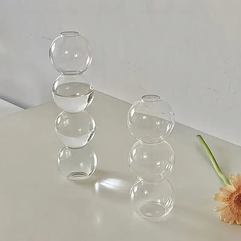 Modern Glass Bubble Vase