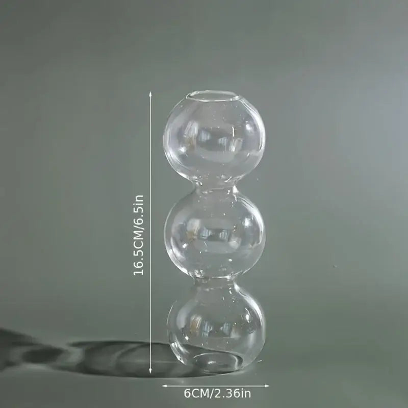 Modern Glass Bubble Vase