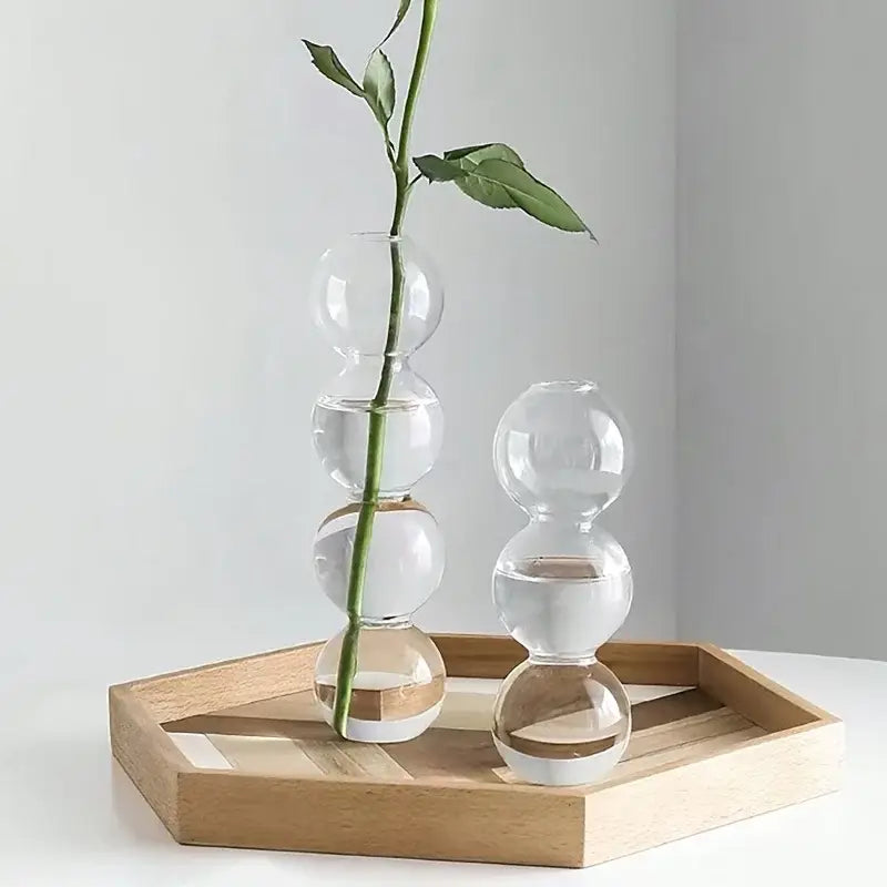 Modern Glass Bubble Vase