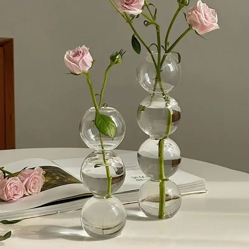 Modern Glass Bubble Vase