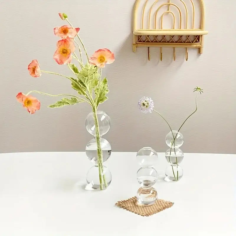 Modern Glass Bubble Vase