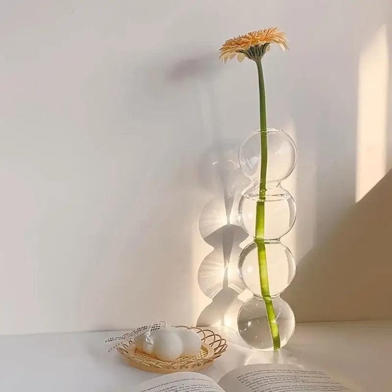 Modern Glass Bubble Vase
