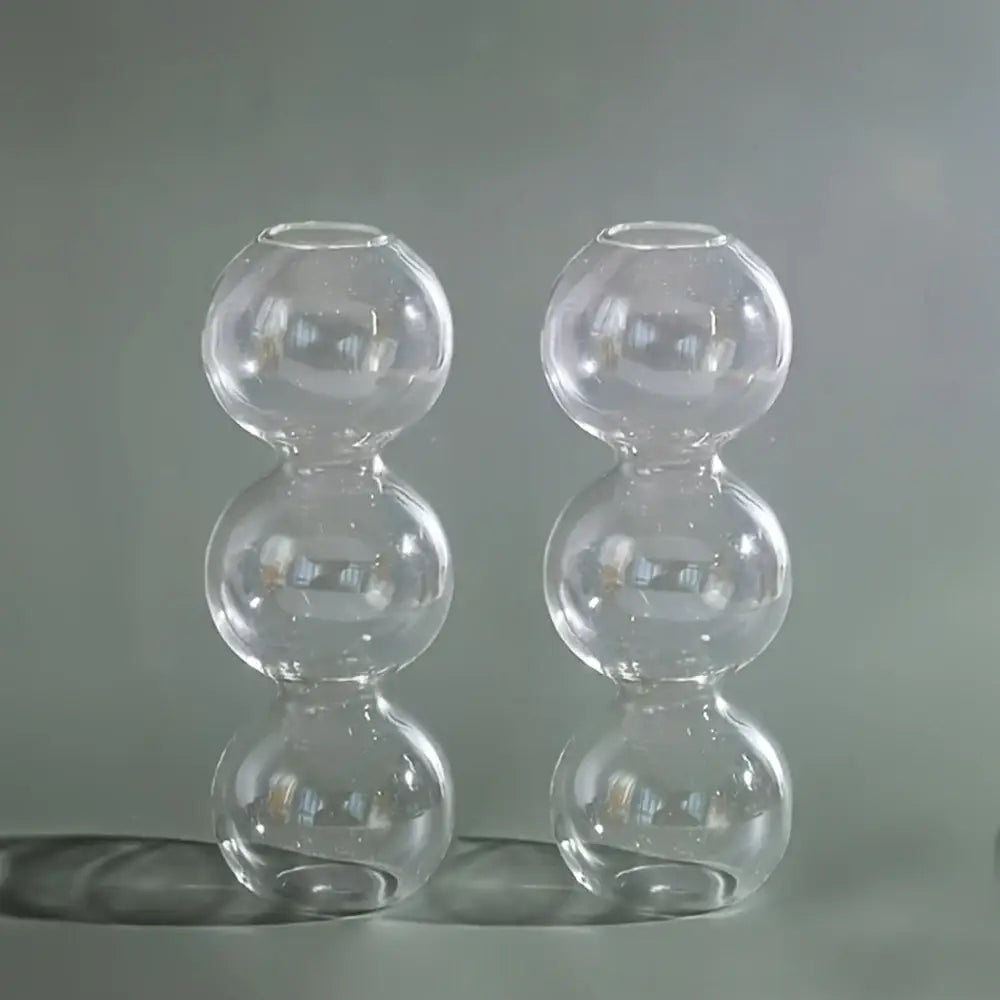 Modern Glass Bubble Vase