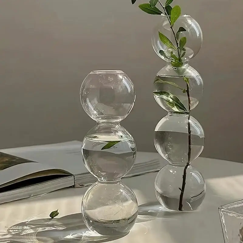 Modern Glass Bubble Vase
