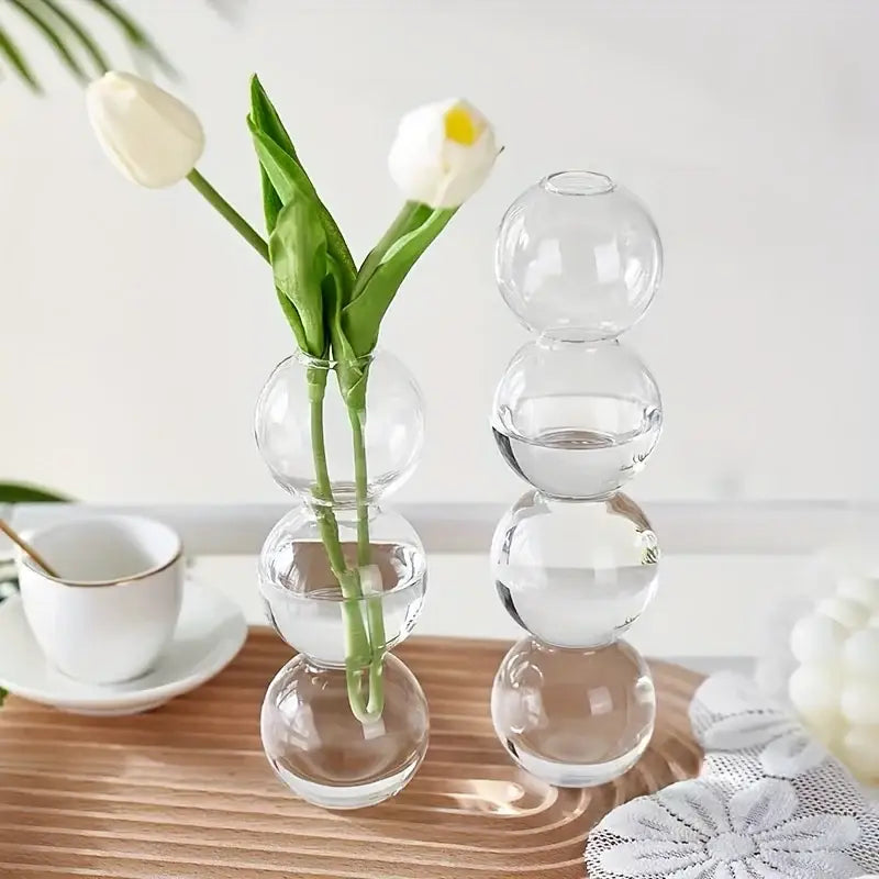 Modern Glass Bubble Vase
