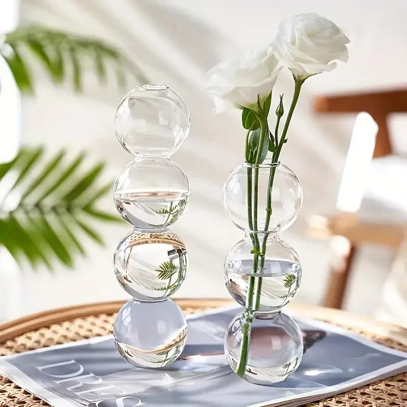 Modern Glass Bubble Vase