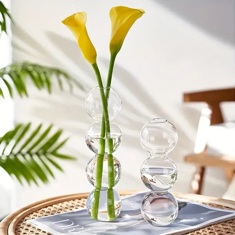 Modern Glass Bubble Vase