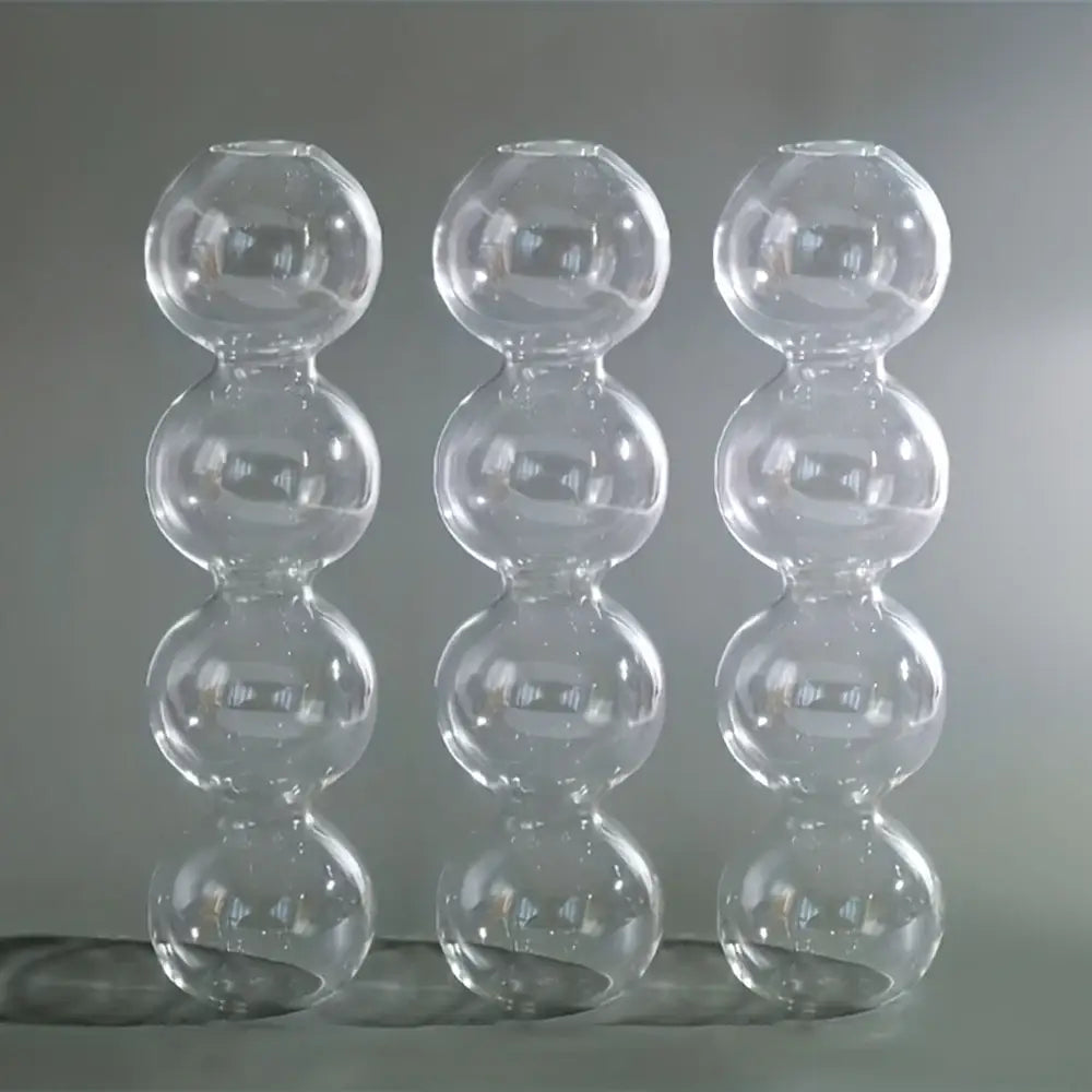 Modern Glass Bubble Vase