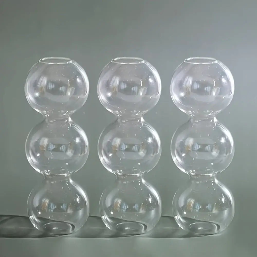 Modern Glass Bubble Vase
