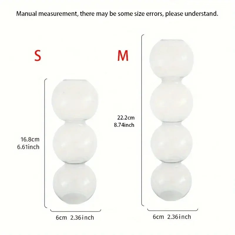 Modern Glass Bubble Vase