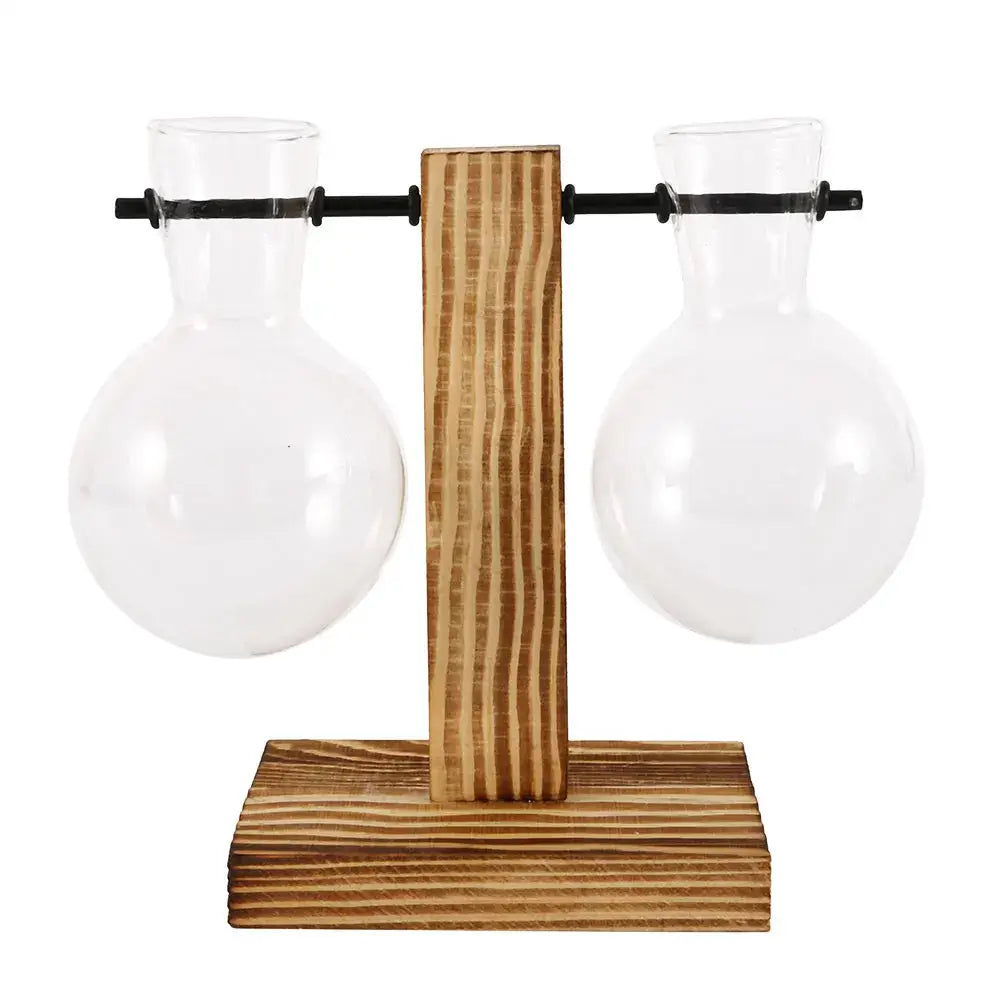 Glass Bulb Vase Set