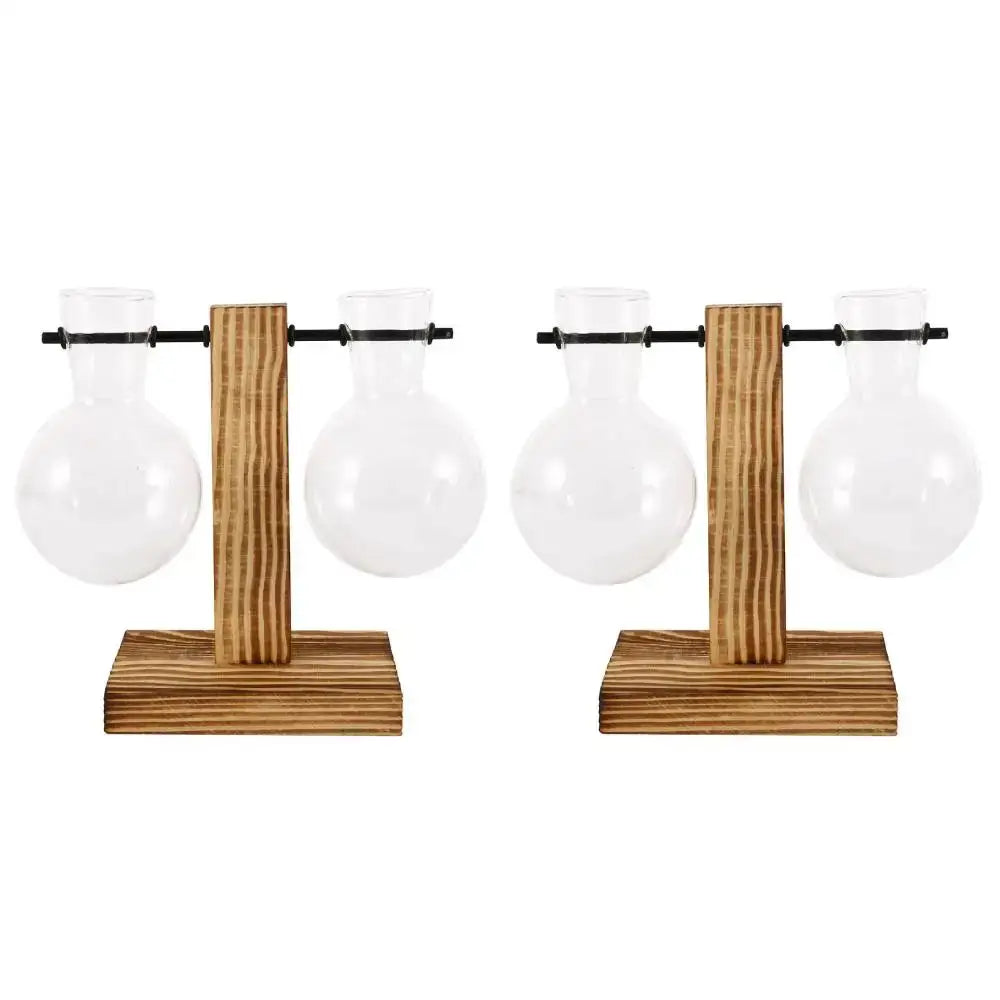 Glass Bulb Vase Set