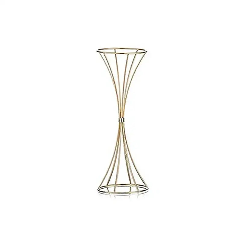 Gold Iron Flower Vase