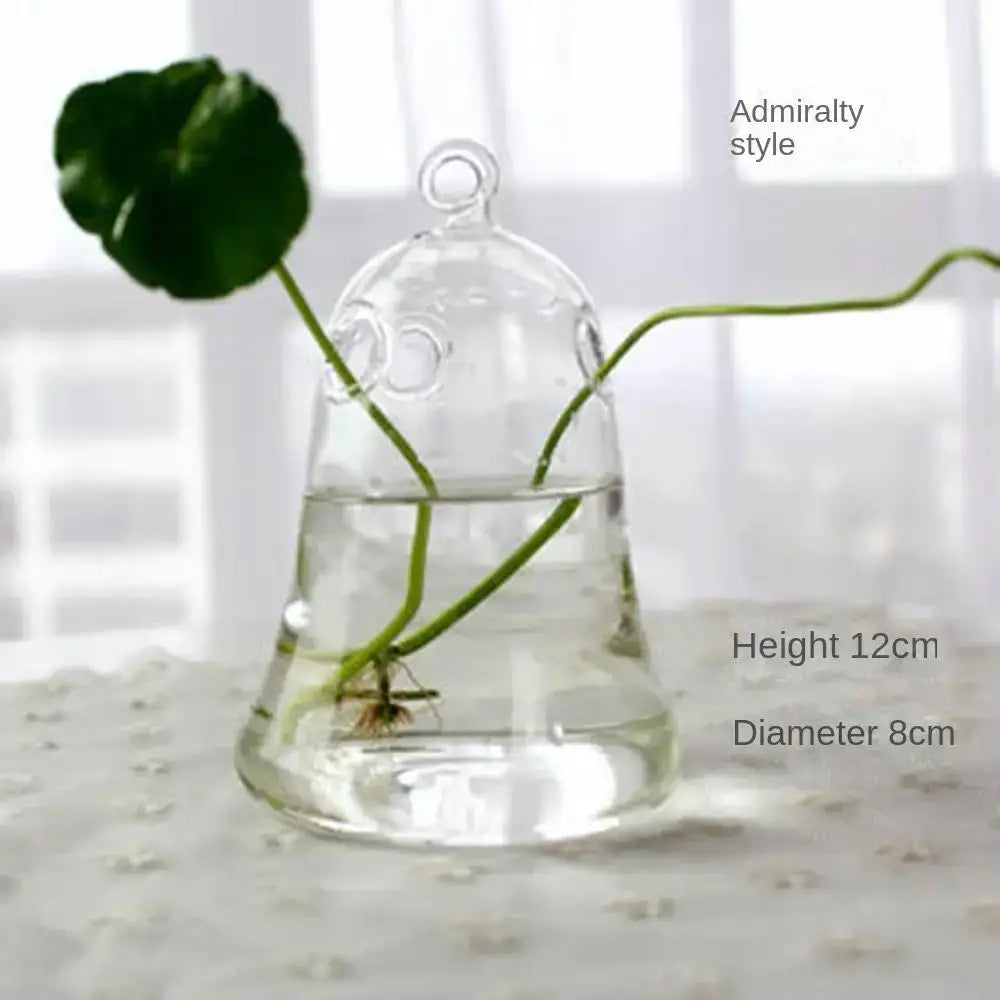 Glass Tapered Vase Terrarium