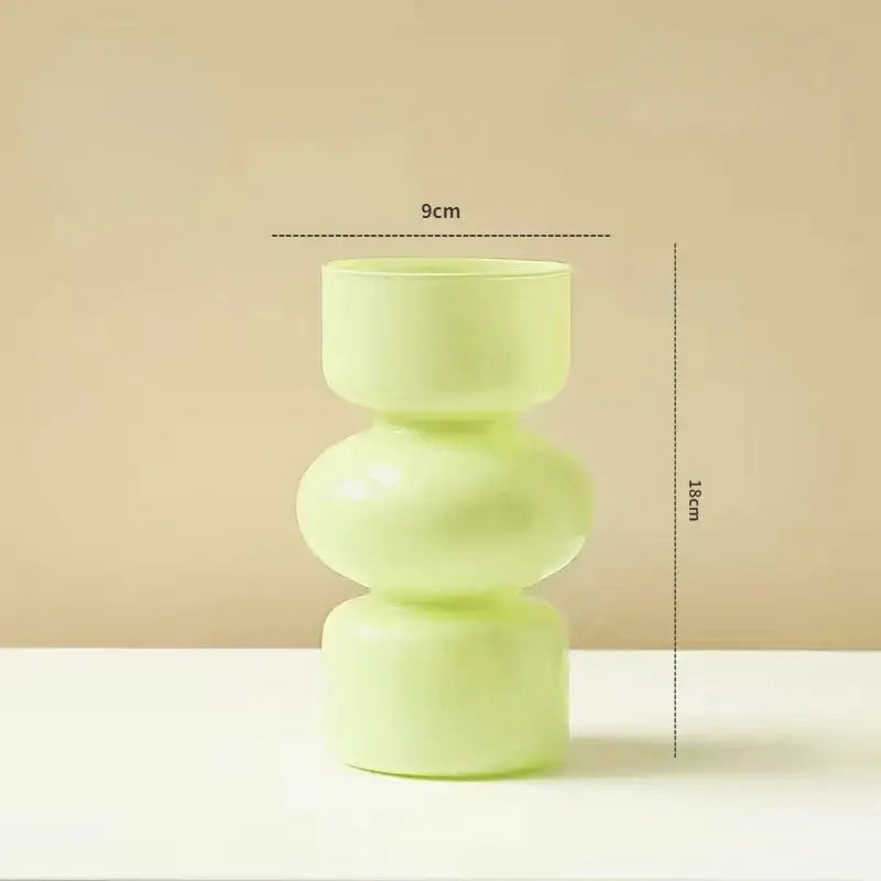 Black Stacked Ceramic Vase