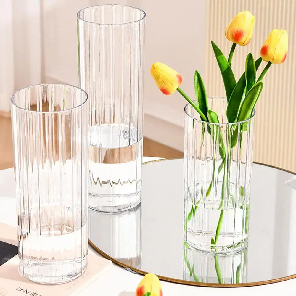 Clear Acrylic Flower Vase