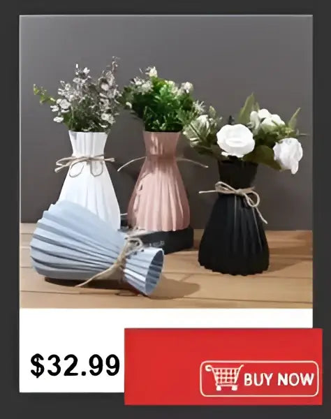 Clear Acrylic Flower Vase