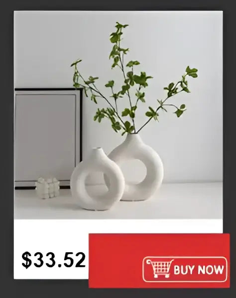 Clear Acrylic Flower Vase