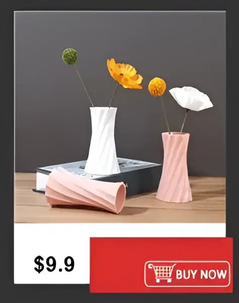 Clear Acrylic Flower Vase