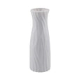 Wavy Plastic Vase Trio